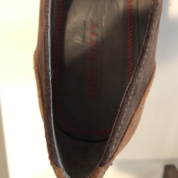 Miss Sixty | 2 tone brown leather heels | size 9 - Picture 5 of 7